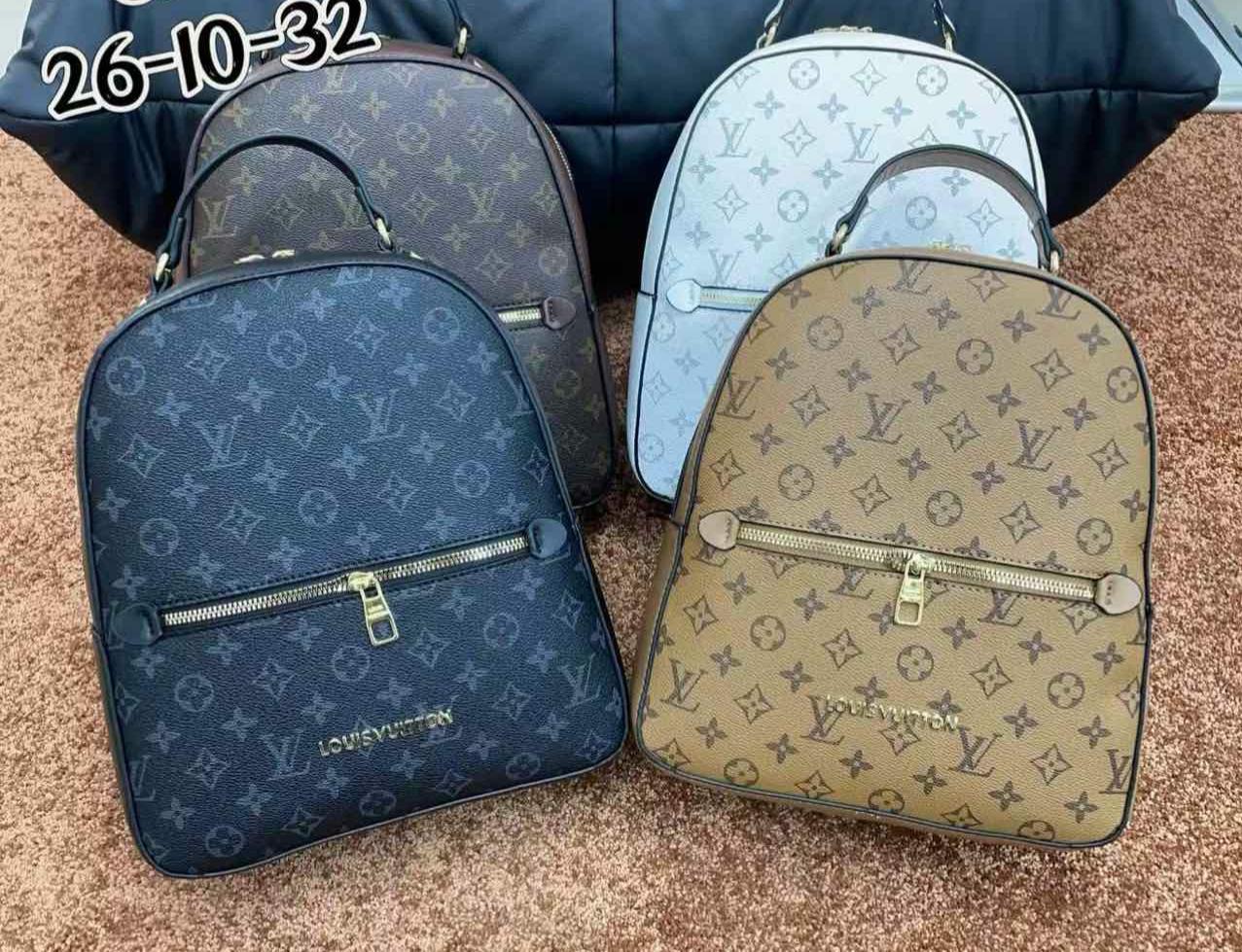 Женский рюкзак 616, с логотипом LV