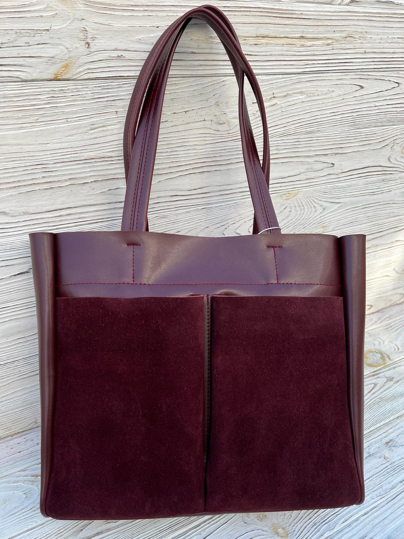 Женская сумка 109, замш 