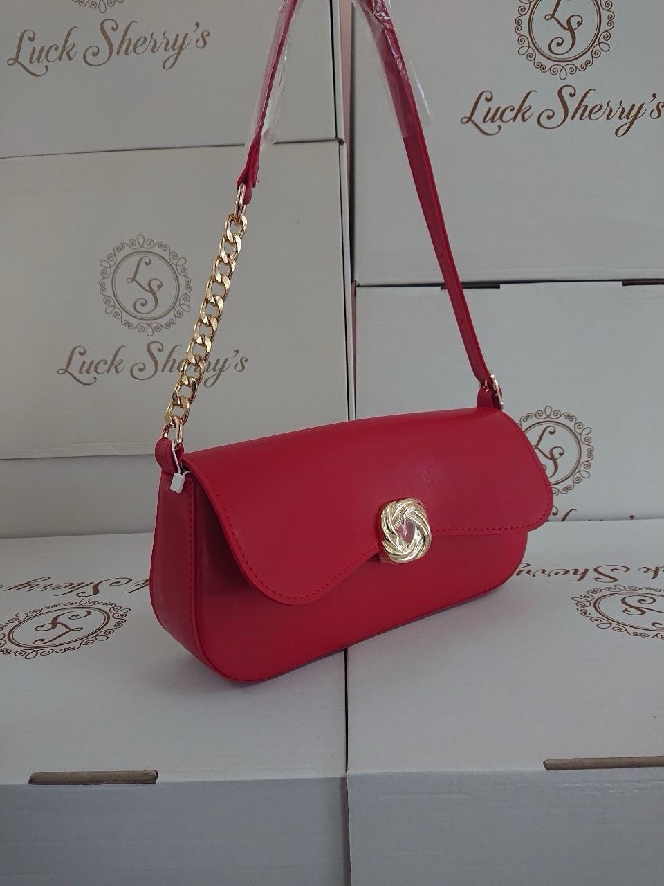 Женская сумка 213, red