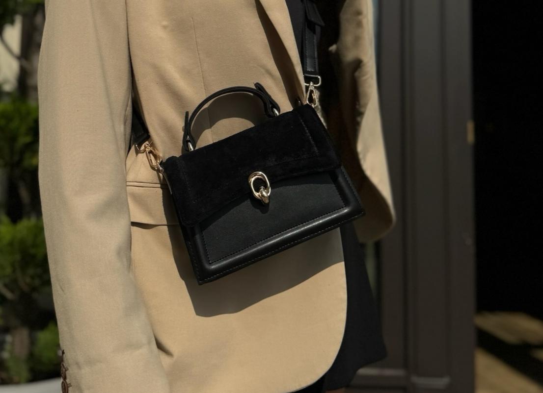 Женская сумка 201, замш