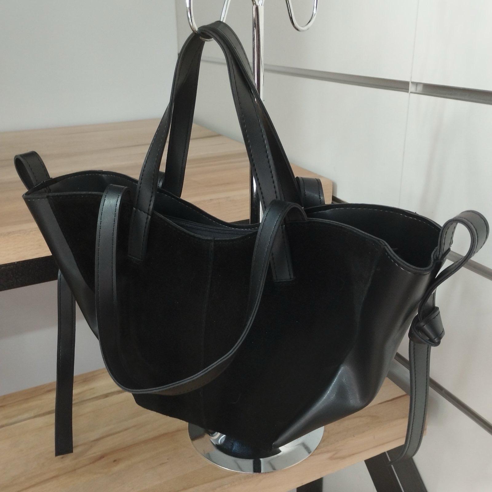 Женская сумка 249, замш, маленька