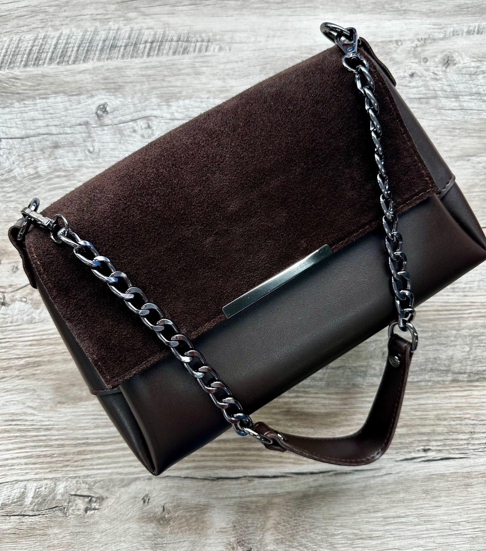 Сумка 148, замшевая вставка  от Престиж А